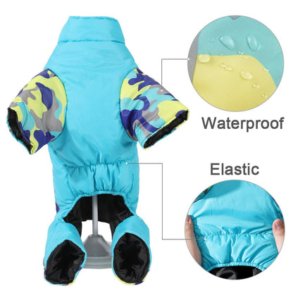 HARRYPAWS JACKET - Warm & waterproof winter jacket for dogs with reflective stripes