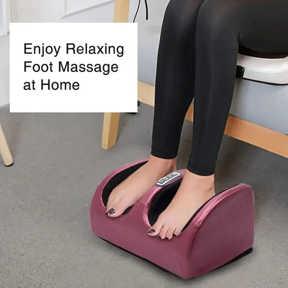Soothestep - Luxury Shiatsu foot massager with heat function | 12 3D massage balls & timer