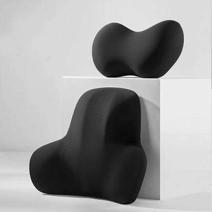 AUTOERGON – Memory Foam Auto Neck & Lumbar Support for Ergonomic Seating Comfort