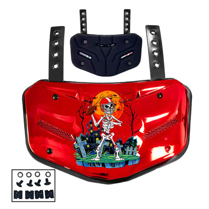 GRIDGUARD – American Football back protection plate for adults with shock absorption & ventilation system