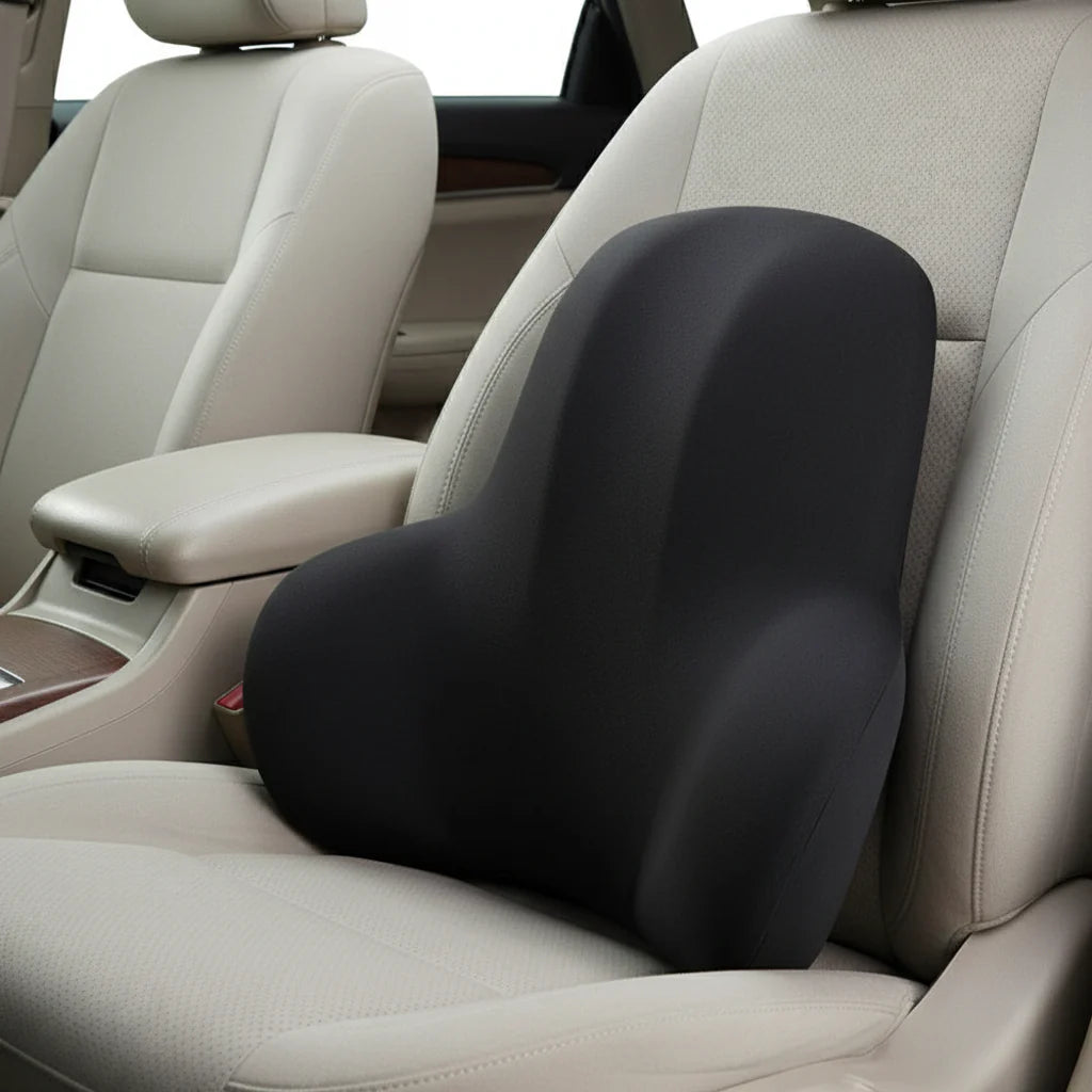 AUTOERGON – Memory Foam Auto Neck & Lumbar Support for Ergonomic Seating Comfort