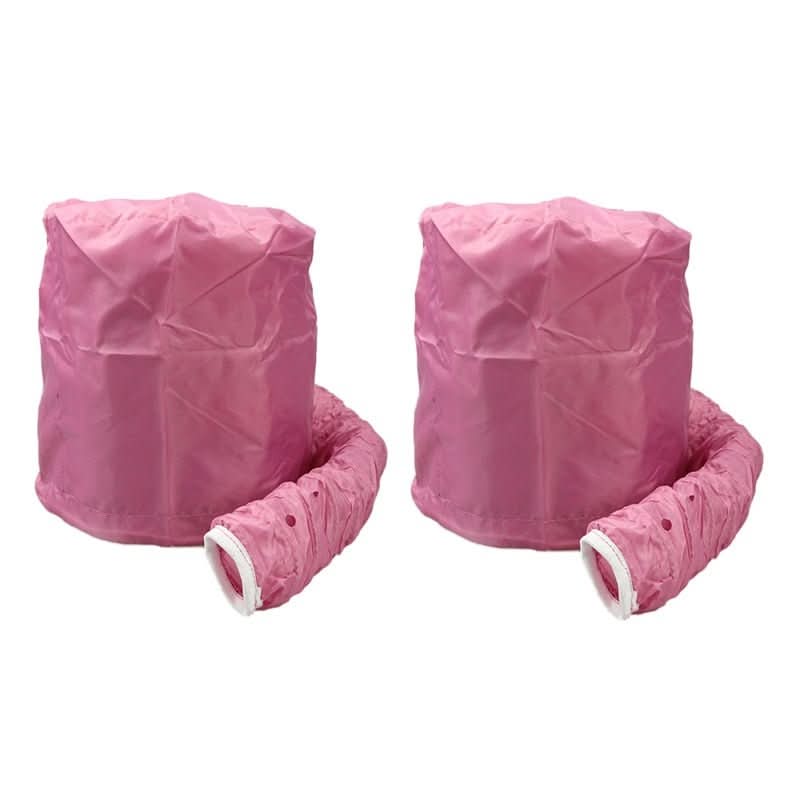 QuickDry - Set of 2 hairdryer caps | Fast & gentle drying for home & travelling