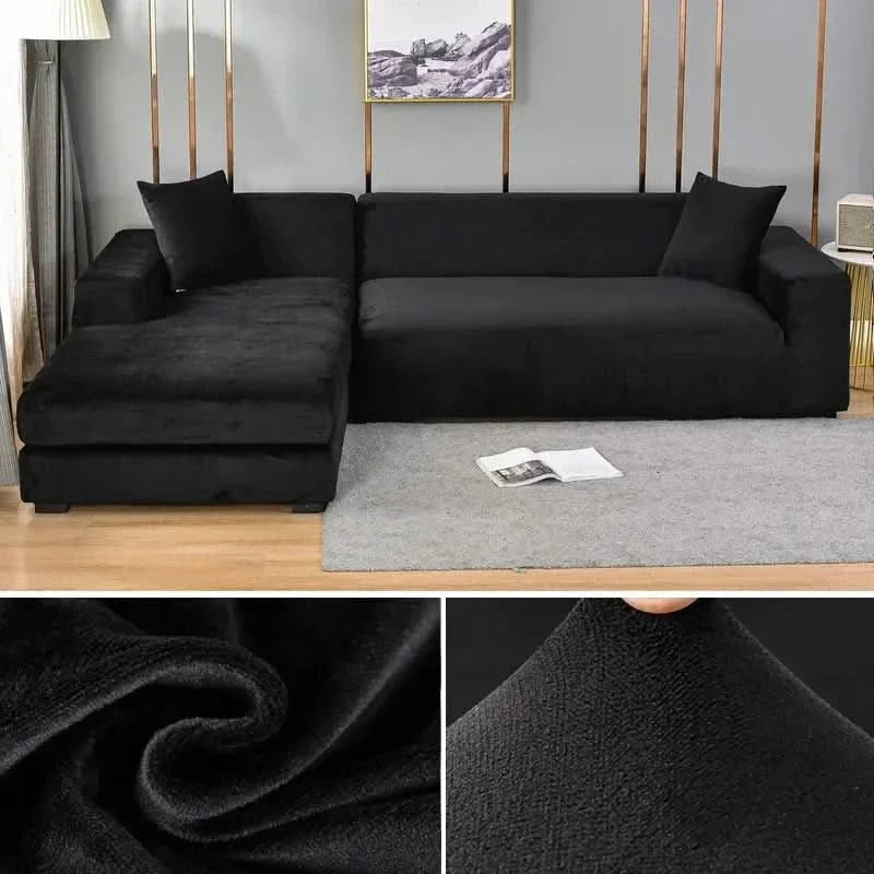SamtLux sofa cover - Elastic & luxurious for every living room