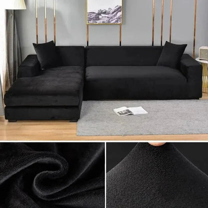 SamtLux sofa cover - Elastic & luxurious for every living room