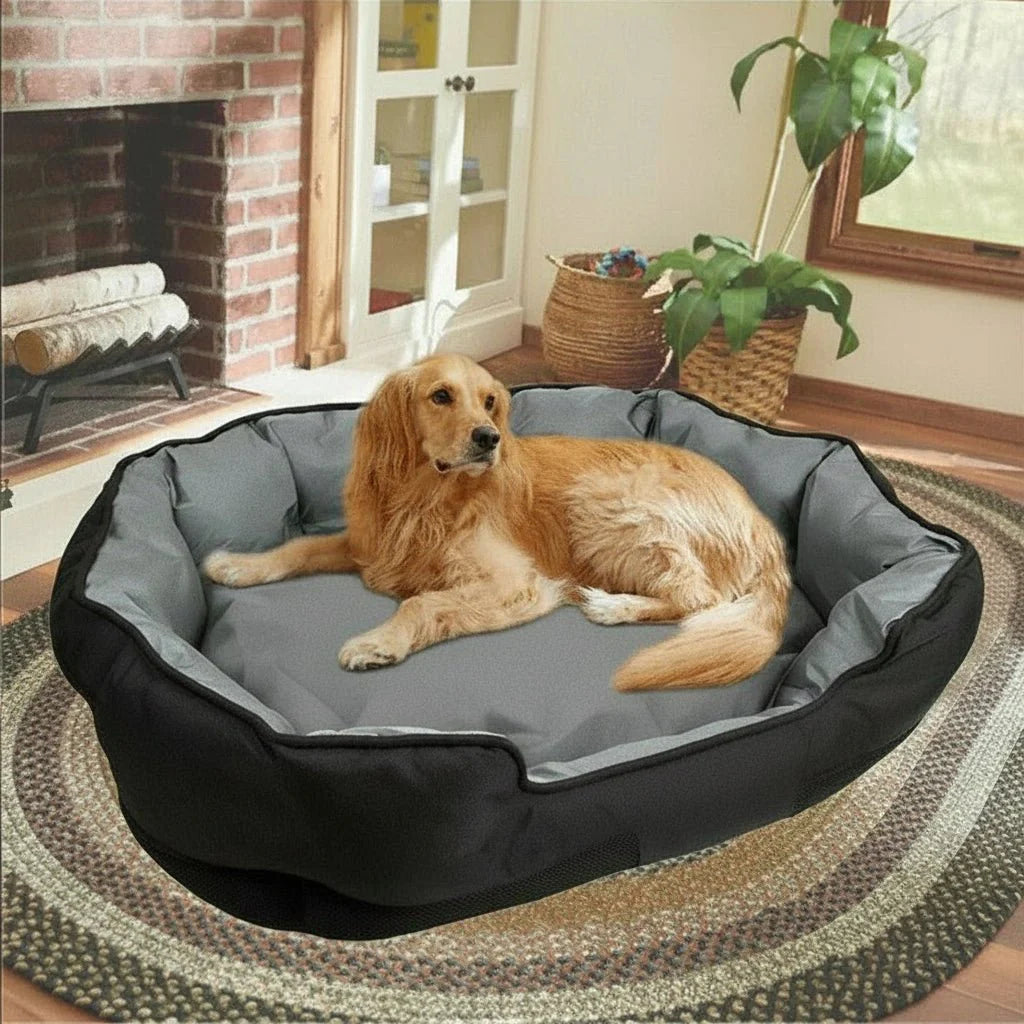 PETSOFA – Orthopedic Foam Dog Bed in Cozy Washable Basket Design