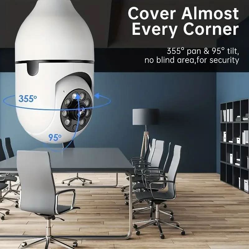 SafeView 360 – Intelligent Security Camera with 360° Surveillance & Night Vision