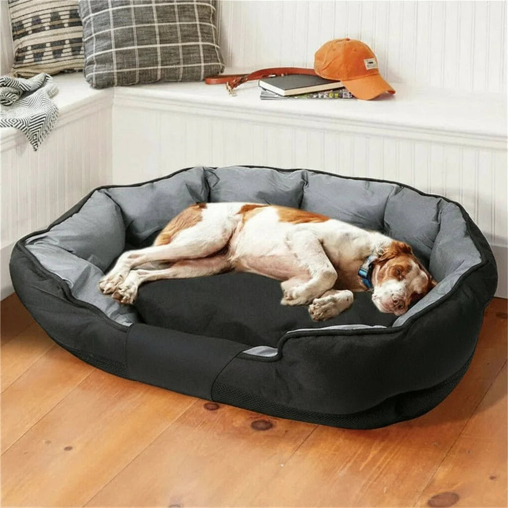 PETSOFA – Orthopedic Foam Dog Bed in Cozy Washable Basket Design