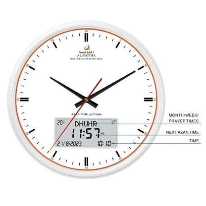 Zamora Time - Prayer clock with automatic azan adjustment and 10 azan sounds