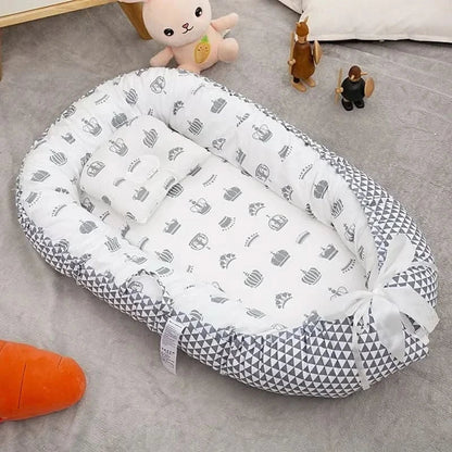 NapNest - Foldable baby cot for safe sleep at home & on the go