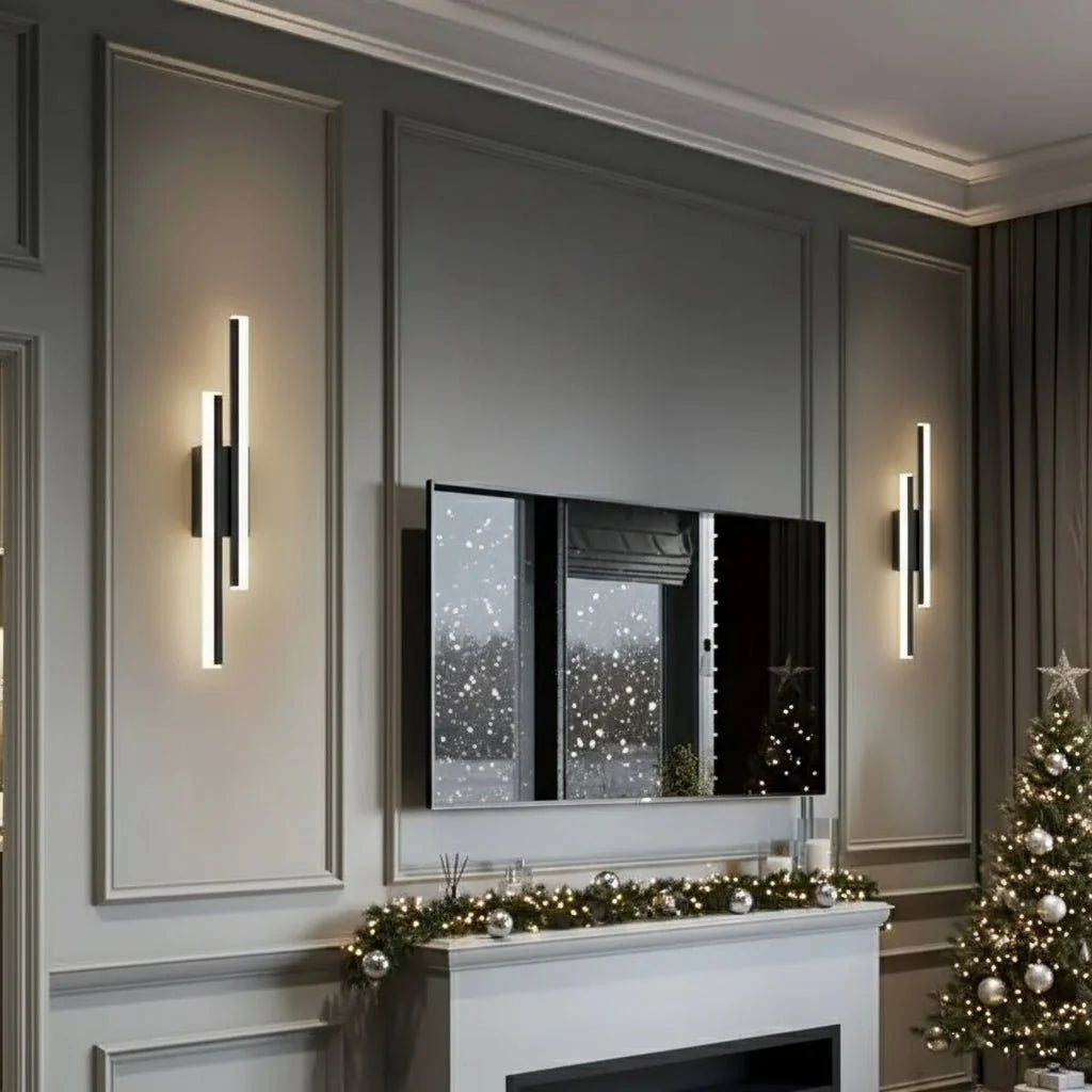 LUXLINE ARC – Modern LED Wall Light with 3 Color Modes