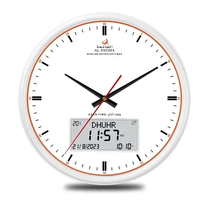 Zamora Time - Prayer clock with automatic azan adjustment and 10 azan sounds