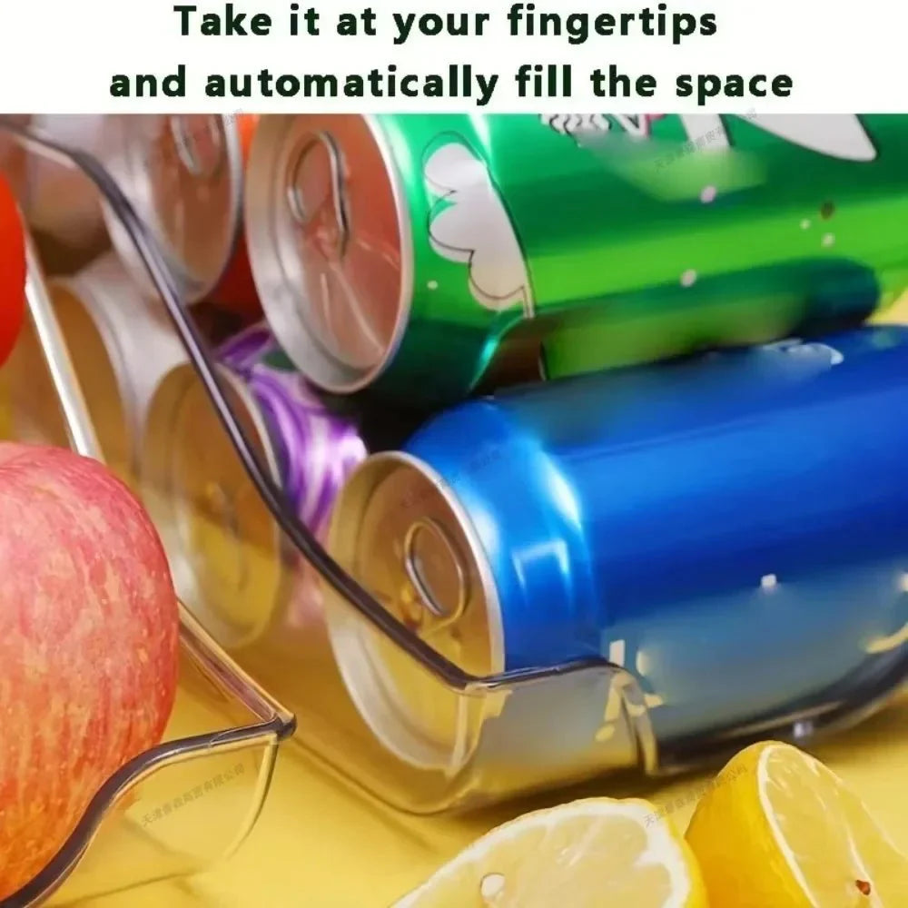 CHILLRAIL – Compact Can Organizer for Refrigerator & Freezer Compartment