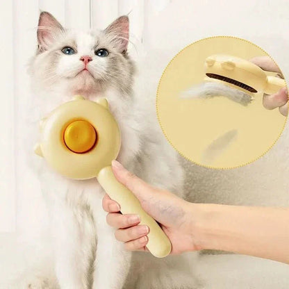 MagicBrush - Grooming brush with massage function for dogs & cats