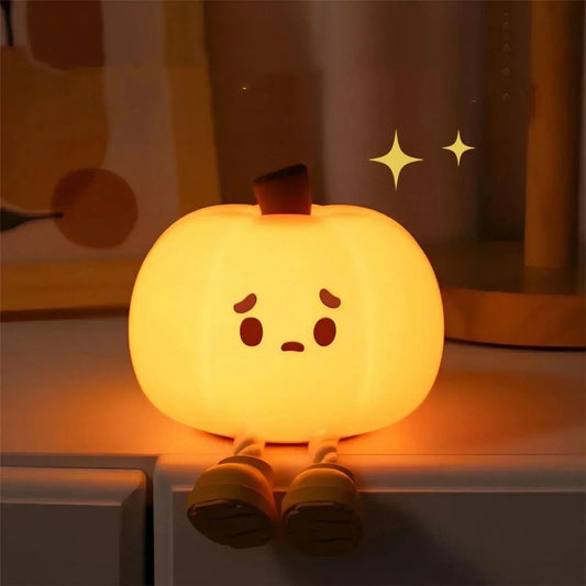 PumpkinShape Light - Soothing night light for a peaceful night's sleep