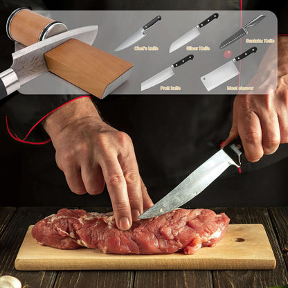SharpEdge Pro - professional knife sharpener with diamond-coated grinding roller for precise sharpening