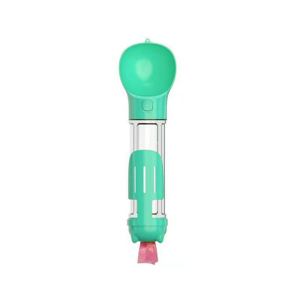WALKIEPET BOTTLE – Portable 2-in-1 Dog Drinking & Feeding Bottle with Waste Bag Holder