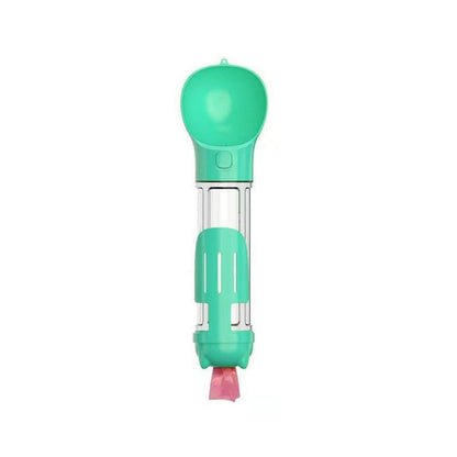 WALKIEPET BOTTLE – Portable 2-in-1 Dog Drinking & Feeding Bottle with Waste Bag Holder