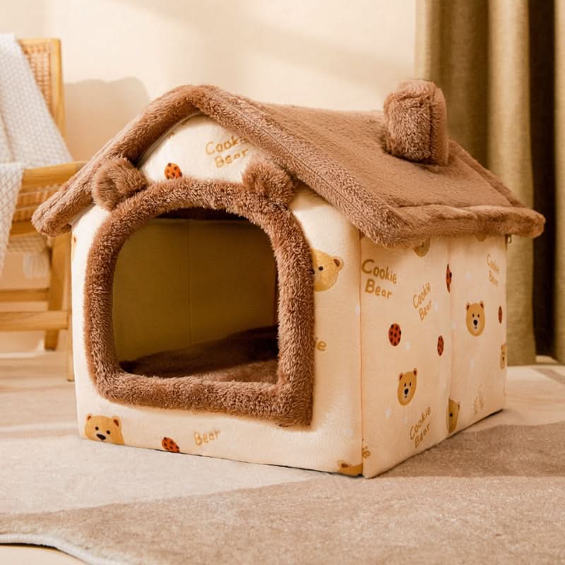 Fluffyhaven Pet House - Cosy pet house for small dogs & cats