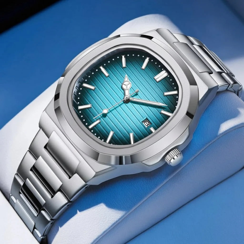 IRONBLOCK – Robust Waterproof Military Square Watch for Men