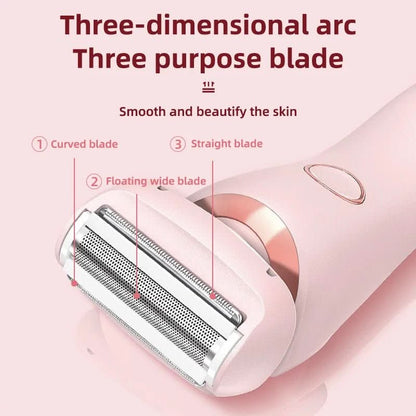 Glidease - electric shaver for men with LED light & skin-friendly precision