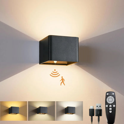 SENSEARC – Wireless LED Wall Light with Motion Sensor & 4000 mAh Battery