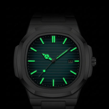 IRONBLOCK – Robust Waterproof Military Square Watch for Men