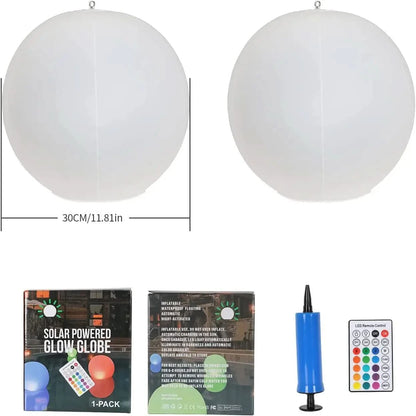 LumaFloat Solar Sphere - Colour-changing floating LED lamp