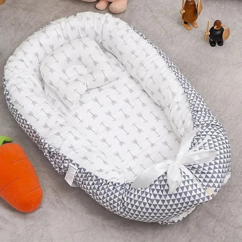 NapNest - Foldable baby cot for safe sleep at home & on the go