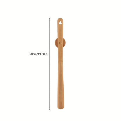 EASYSLIDE WOOD – Long Wooden Shoe Horn for Effortless Shoe Wearing