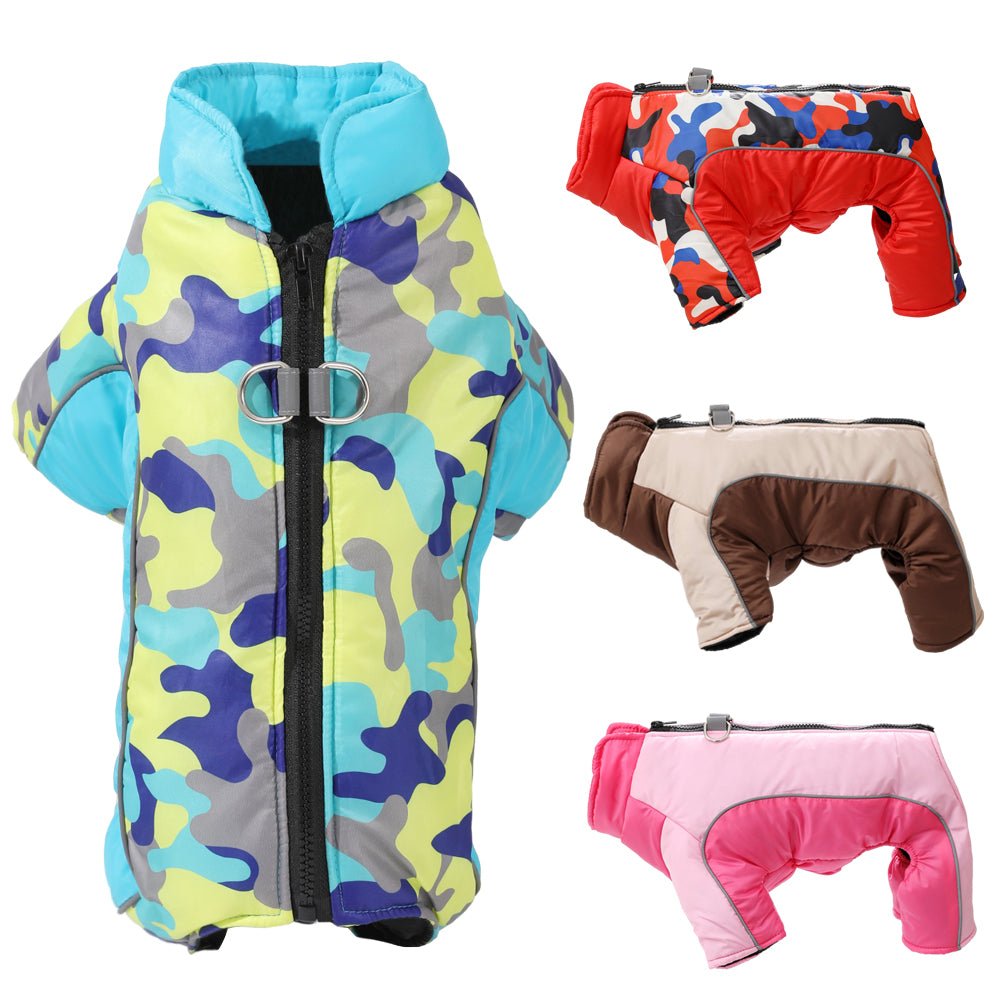 HARRYPAWS JACKET - Warm & waterproof winter jacket for dogs with reflective stripes
