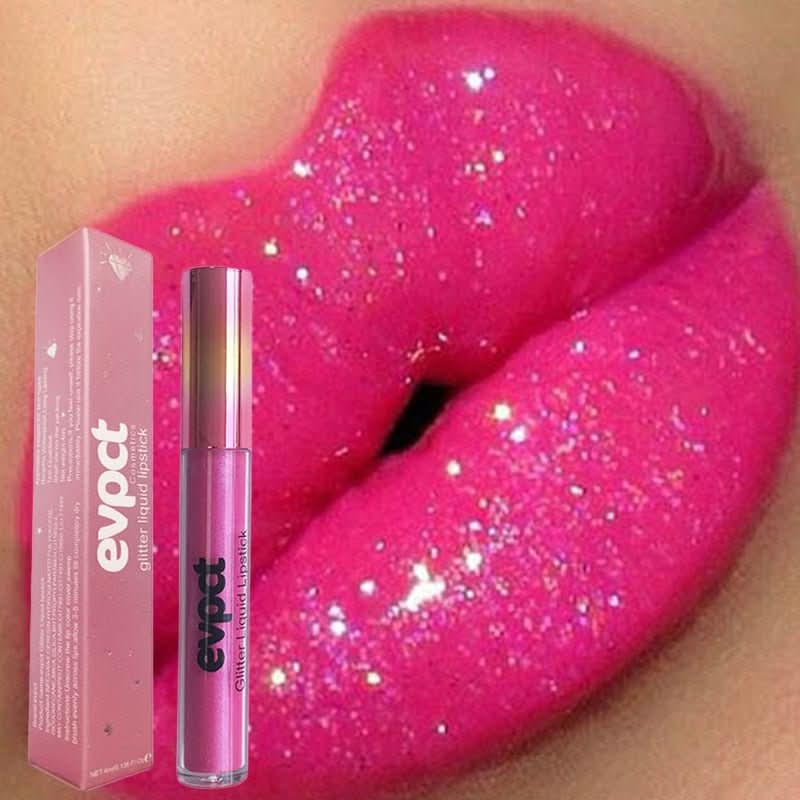 Diamond lip - Waterproof glitter lipstick with long-lasting shine