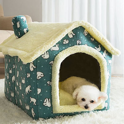 Fluffyhaven Pet House - Cosy pet house for small dogs & cats