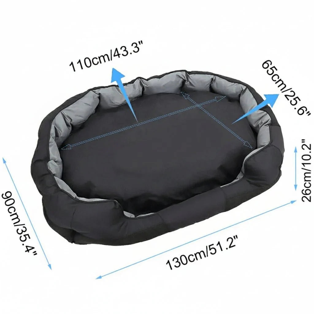 PETSOFA – Orthopedic Foam Dog Bed in Cozy Washable Basket Design