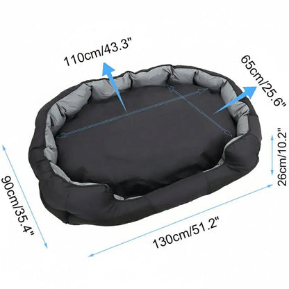 PETSOFA – Orthopedic Foam Dog Bed in Cozy Washable Basket Design