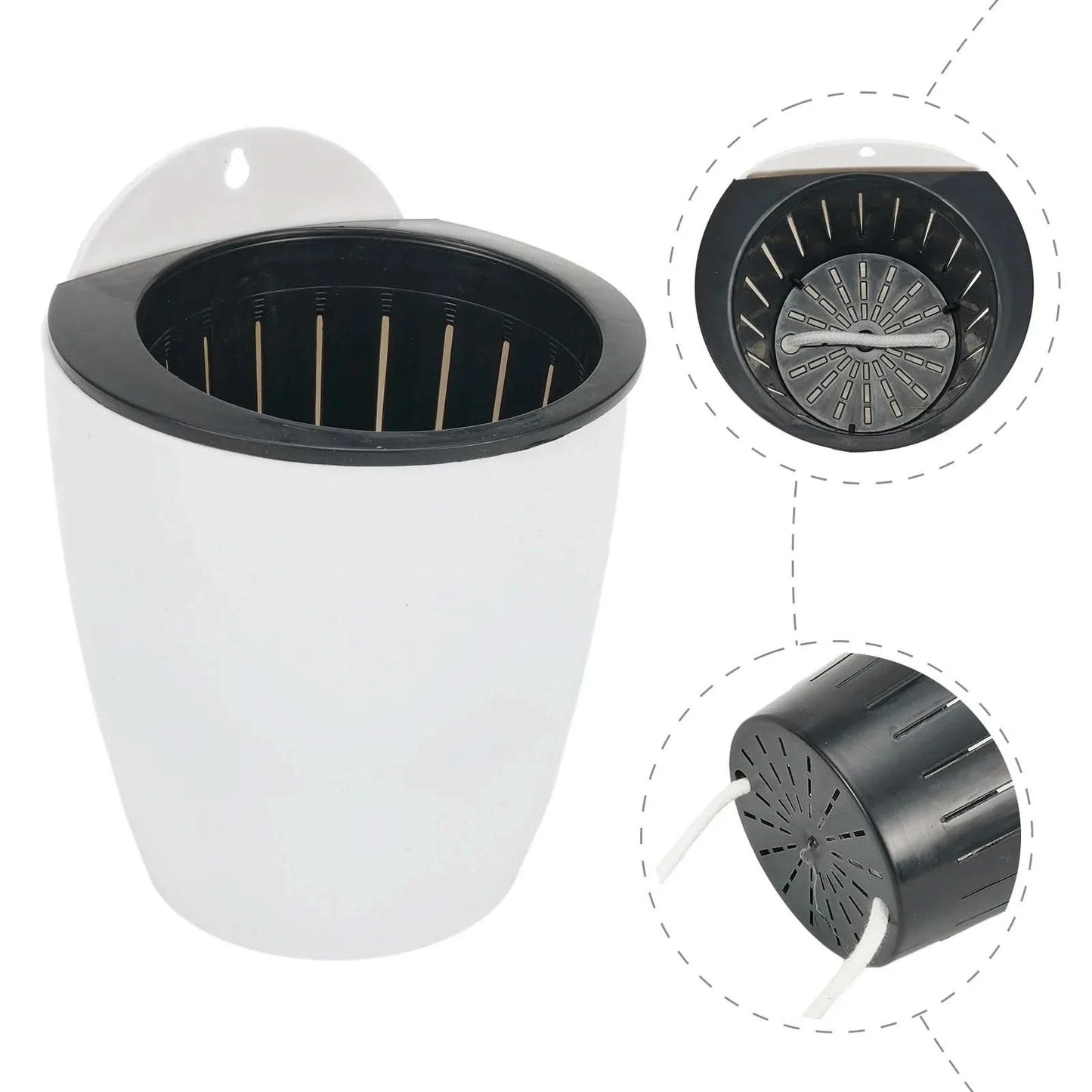 Plantiva Vertical self-watering flower pot