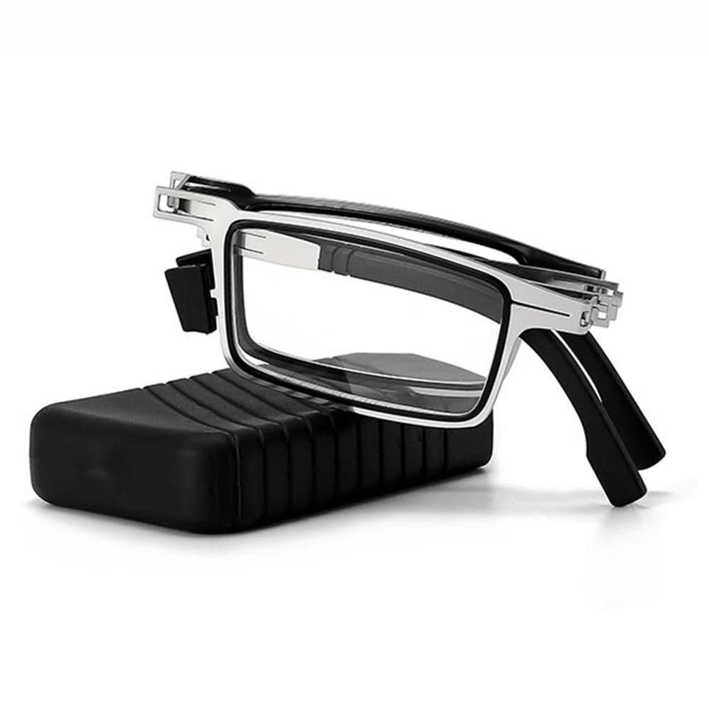 Eyez - Foldable reading glasses with blue light filter & compact case