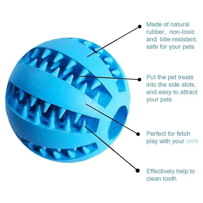 PLAYNIBBLE BALL – Interactive Treat Ball & Chew Ball for Dogs