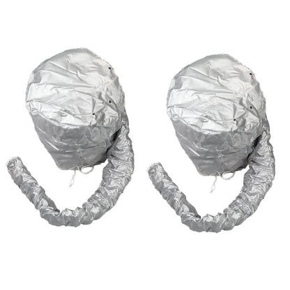 QuickDry - Set of 2 hairdryer caps | Fast & gentle drying for home & travelling