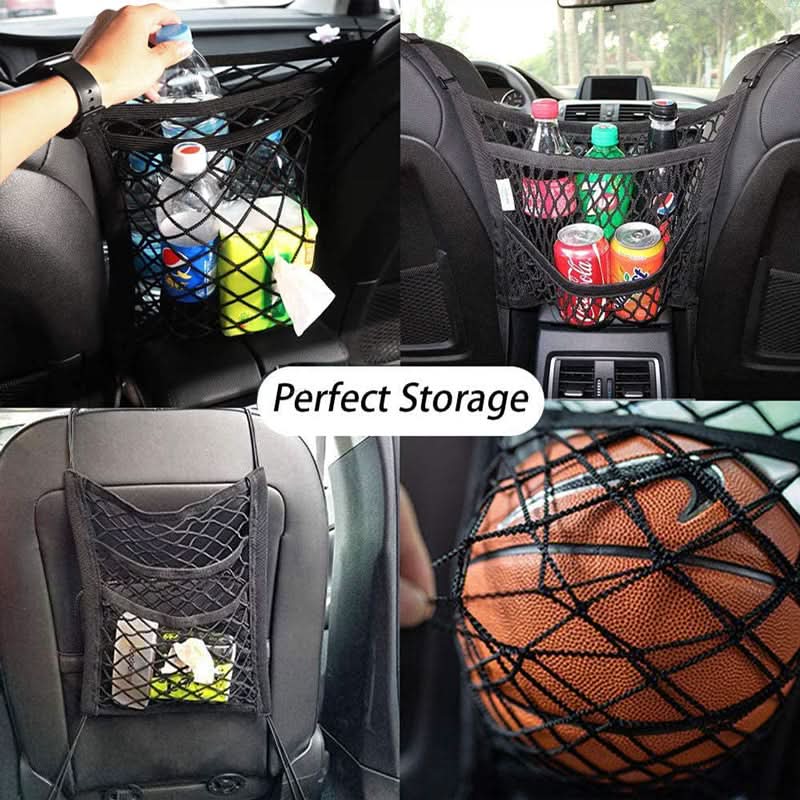 PETROAD SHIELD – Safety Net for Car with Storage Space for Pets