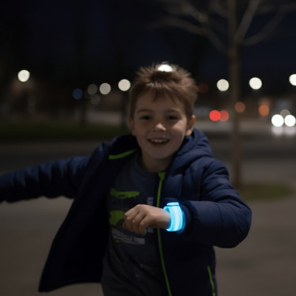 GLOBEAM – LED light for child safety – waterproof & highly reflective