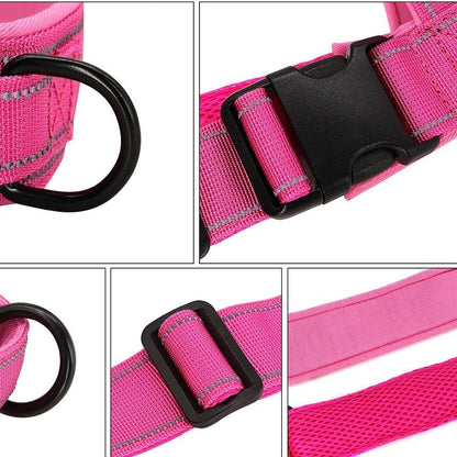 PAWGUARD – Adjustable Reflective Dog Harness with Handle for All Dog Breeds