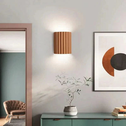 NordicGlow resin wall light - Minimalist & energy-efficient for stylish rooms