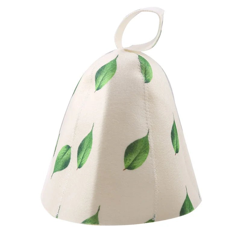 STEAMCALM – Heat-protective sauna cap in Russian style for relaxed sauna sessions
