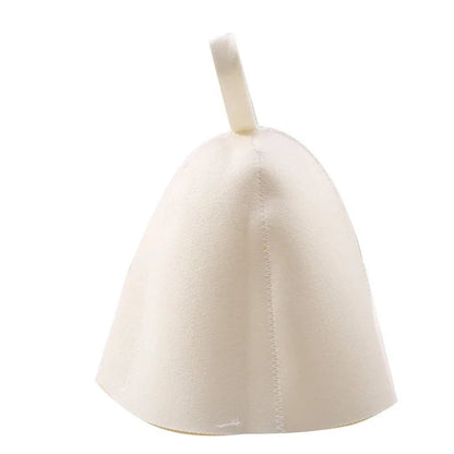 STEAMCALM – Heat-protective sauna cap in Russian style for relaxed sauna sessions