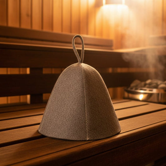 STEAMVEIL – Insulating Hair Turban for the Sauna with a Focus on Comfort and Protection