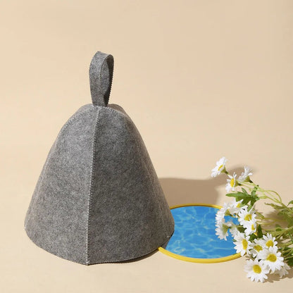 STEAMVEIL – Insulating Hair Turban for the Sauna with a Focus on Comfort and Protection