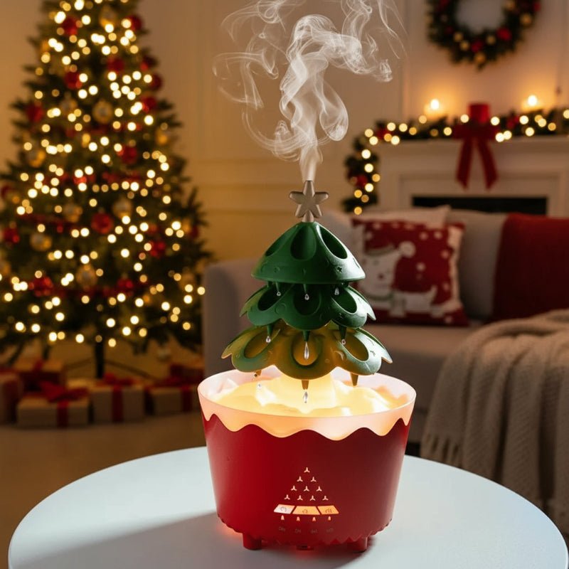 TREEZEN – Christmas Tree Scent Diffuser with Adjustable Mist and LED Light