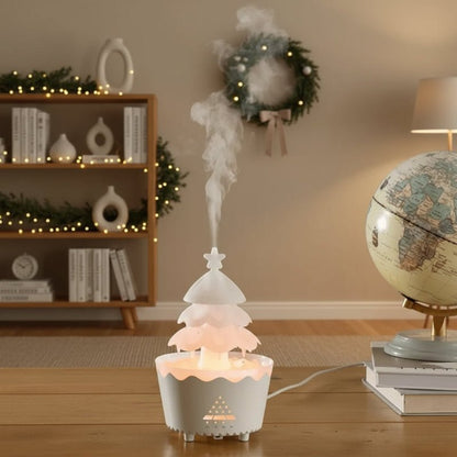 TREEZEN – Christmas Tree Scent Diffuser with Adjustable Mist and LED Light