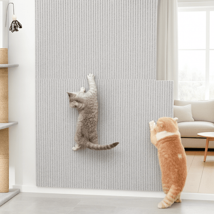 CATSTICKSHIELD – Self-adhesive protective plate for cats to protect furniture, walls & carpets