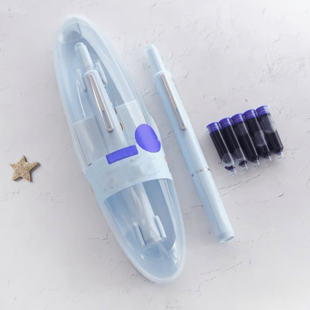 Aurelio Elite Pen | Retractable Luxury Fountain Pen | Smooth Ink Flow | Elegant Writing Instrument & Gift for Professionals